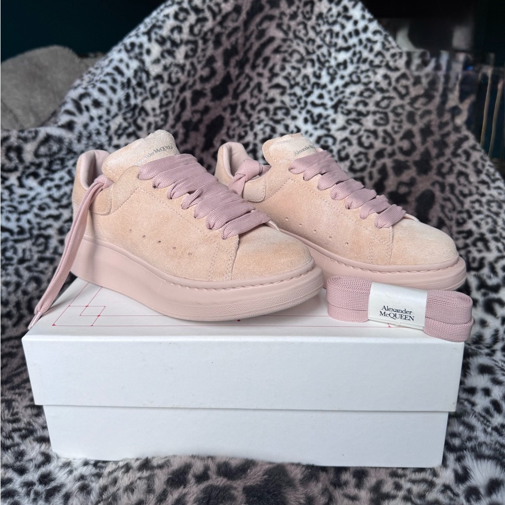 Alexander McQueen Women's Blush Sneakers